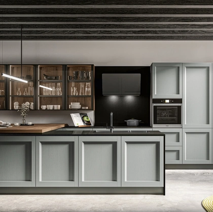 Cucina Moderna con penisola Frida 01 di Arredo3