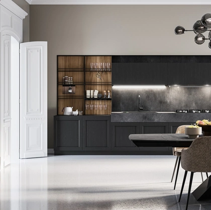 Cucina Moderna ad angolo Frida 02 di Arredo3