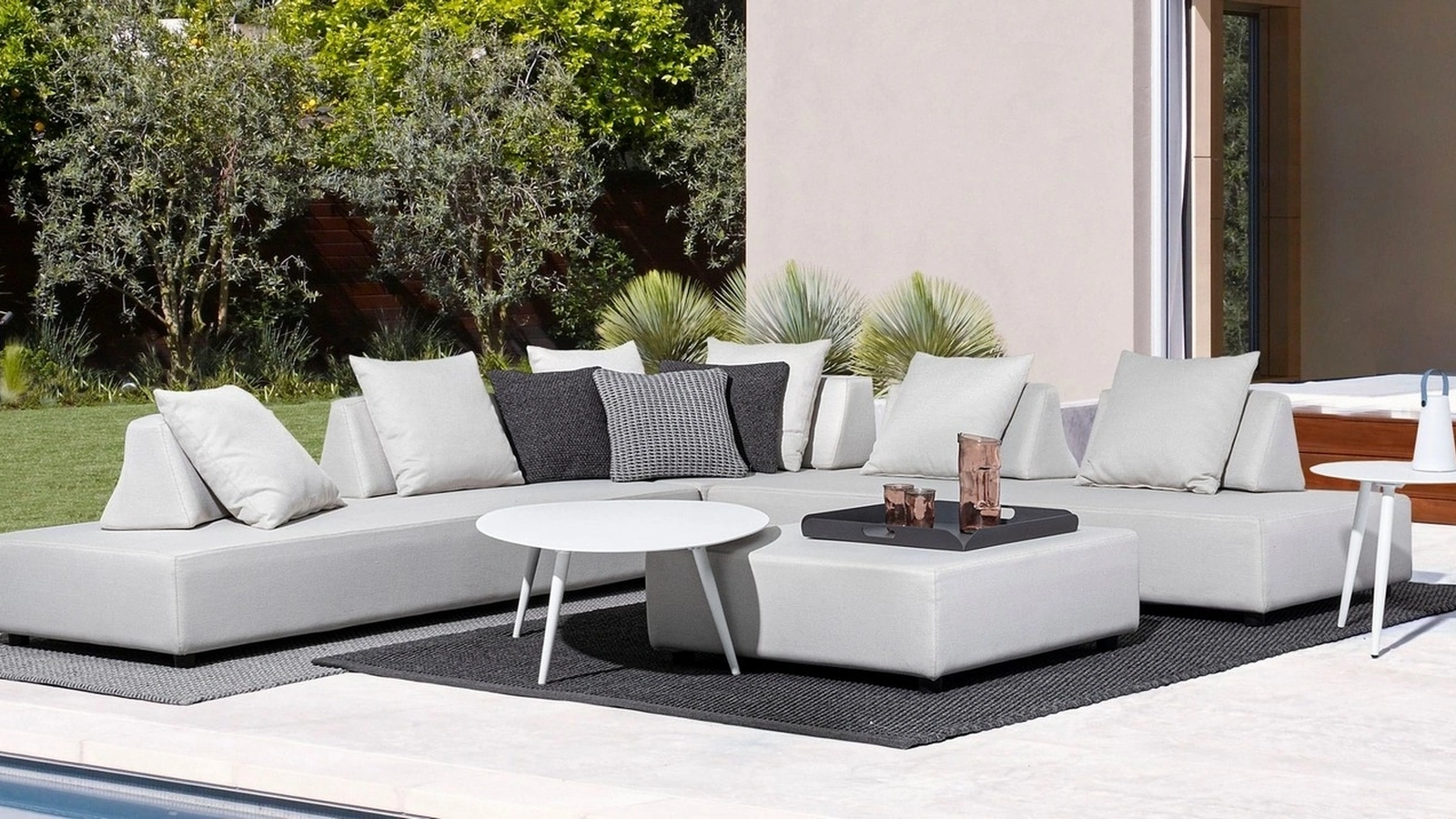 Arredo da esterno in tessuto Piper di Bizzotto