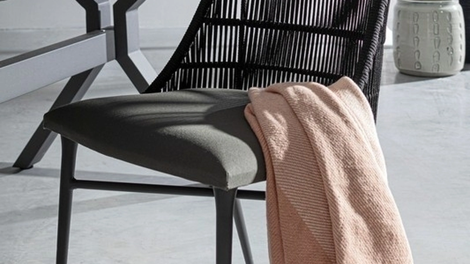 Sedia in corda Tablita di Bizzotto