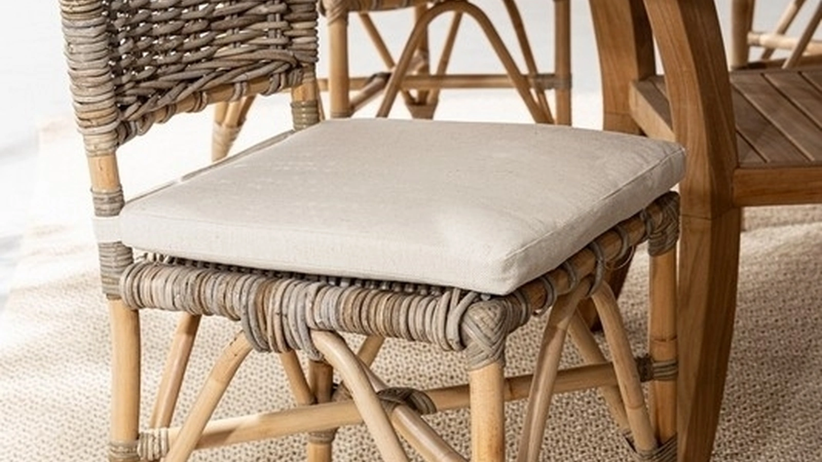 Sedia in rattan Tarifa di Bizzotto