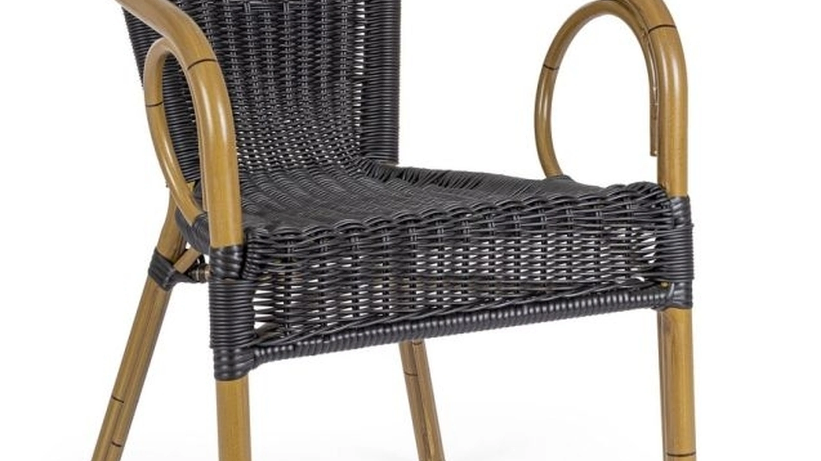 Sedia Cala in fibra sintetica tonda di Bizzotto