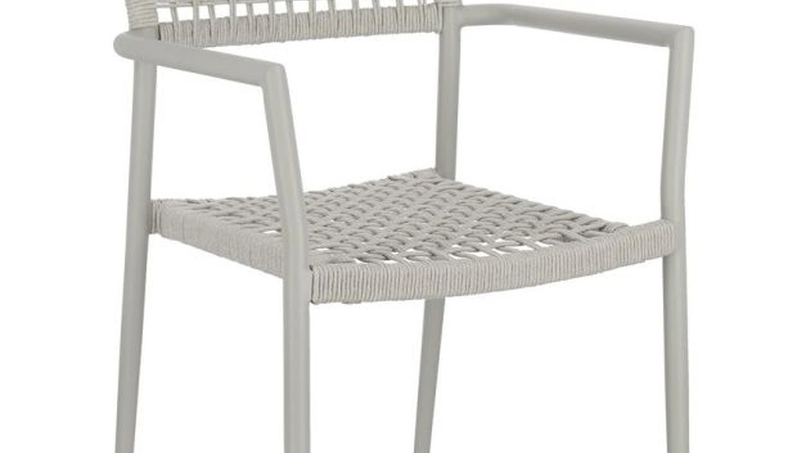 Sedia Caleta in corda e alluminio di Bizzotto