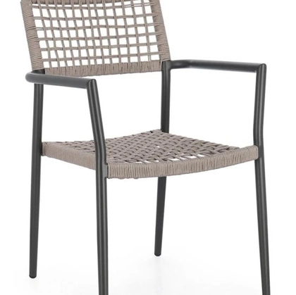 Sedia Caleta in corda e alluminio di Bizzotto