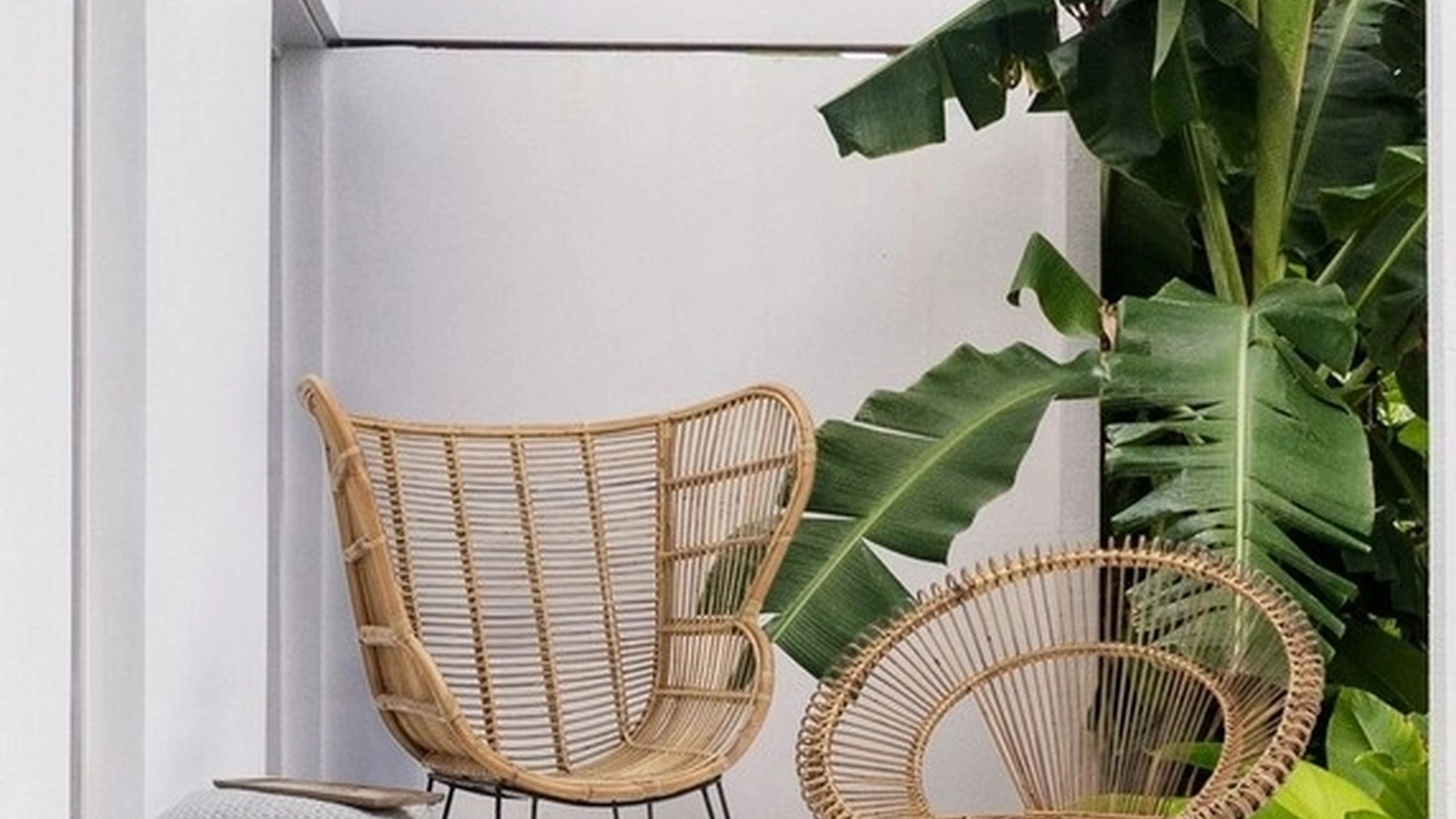 Poltroncine in rattan Esteban & Estefan di Bizzotto