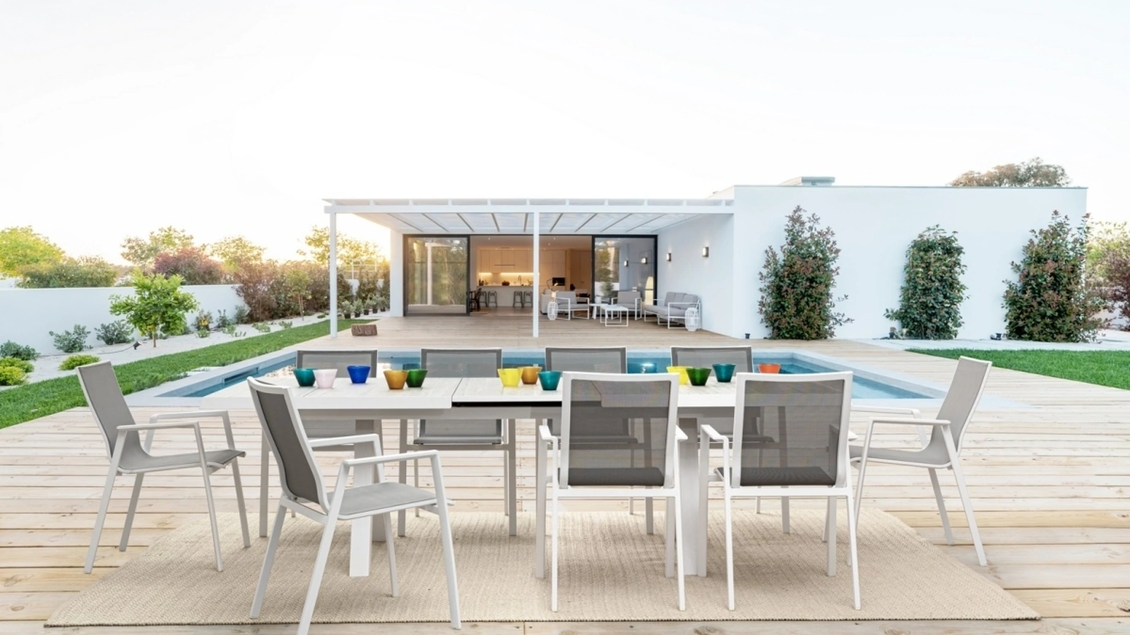 Tavolo e Sedie Kryon di Bizzotto