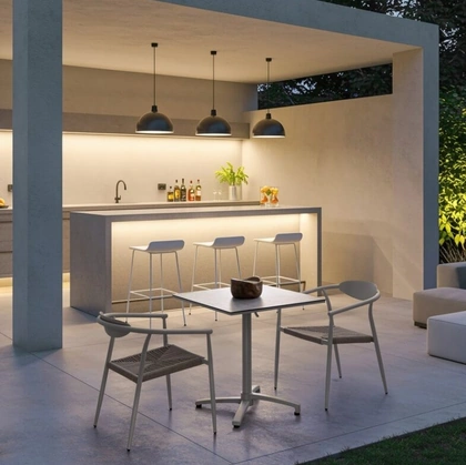 Sedia Linares in alluminio di Bizzotto