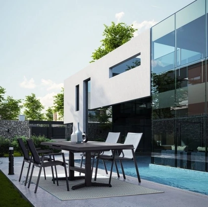 Tavolo in ceramica Robert di Bizzotto