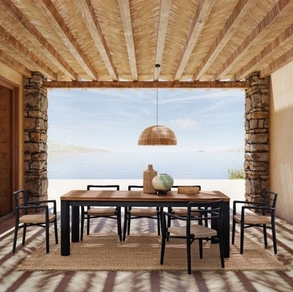 Tavolo Roderick in legno di Bizzotto