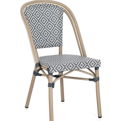 Sedia Silveira in tessuto e metallo di Bizzotto