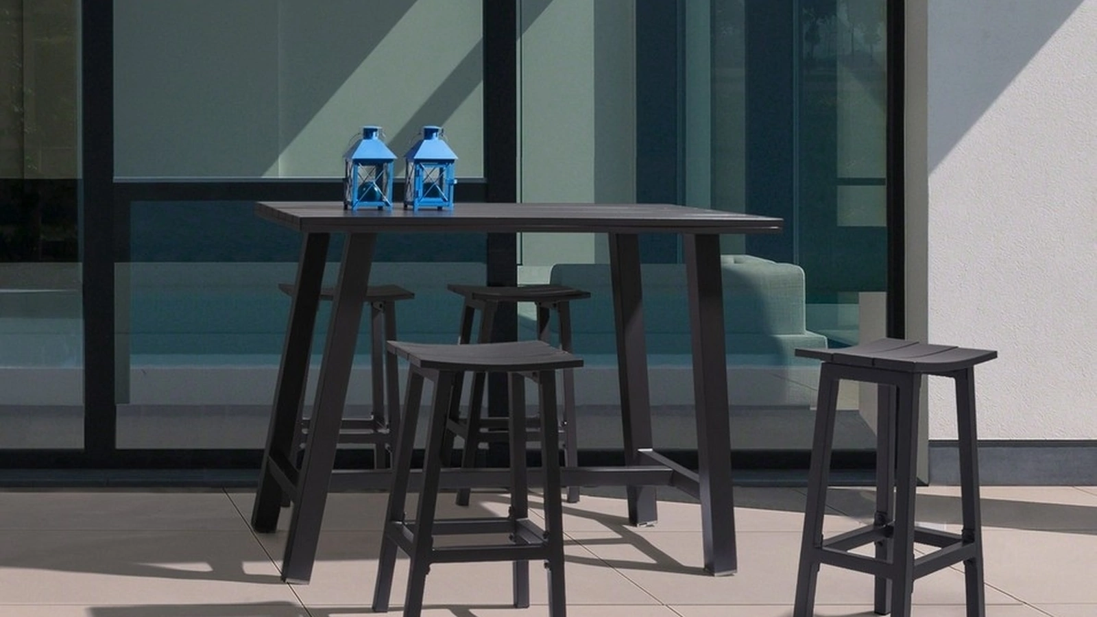 Tavolo e Sgabello Skipper di Bizzotto